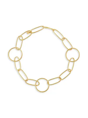 Universe Chains 18K Yellow Gold 3-Spiral Link Bracelet