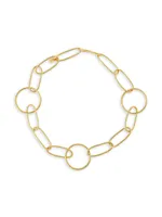 Universe Chains 18K Yellow Gold 3-Spiral Link Bracelet