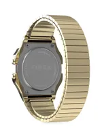 T80 Digital Stainless Steel Expansion Band Bracelet Watch