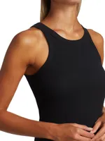 Curved Rib Tank Top