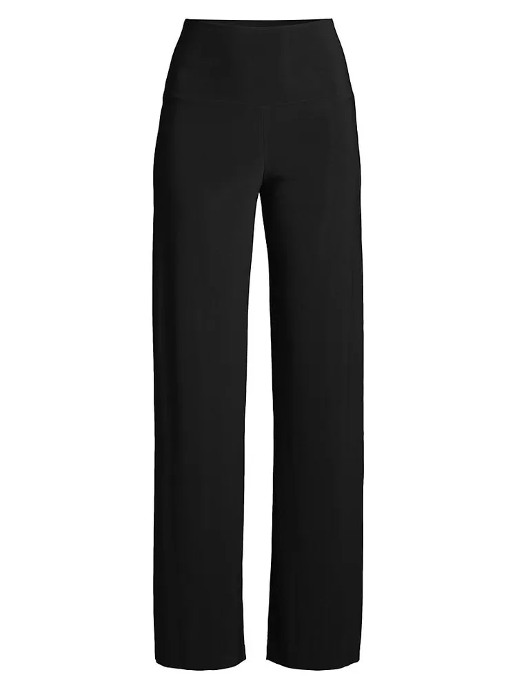 High-Rise Straight-Leg Pants