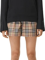 Audrey Check Shorts