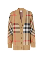 Caragh Check Jacquard Cardigan