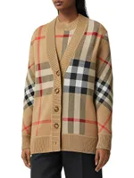 Caragh Check Jacquard Cardigan