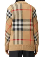 Caragh Check Jacquard Cardigan