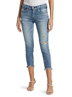 Glendele Distressed Skinny Jeans