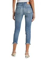 Glendele Distressed Skinny Jeans