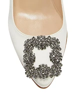 Hangisi 70 Embellished Satin Pumps