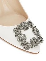 Hangisi 70 Embellished Satin Pumps