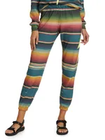 Serape Bolt Stitch Sweatpants