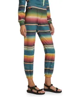 Serape Bolt Stitch Sweatpants