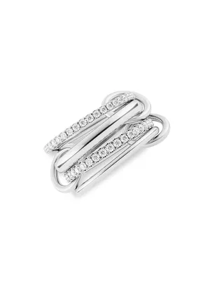 Galaxy Polaris 18K White Gold & Diamond Ring