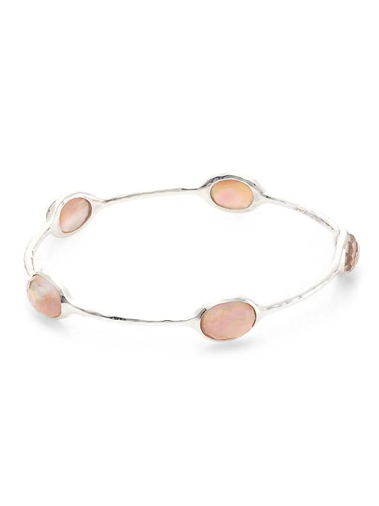 925 Rock Candy® In Brown Shell Doublet Bangle