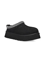 Tazz Suede Platform Slippers