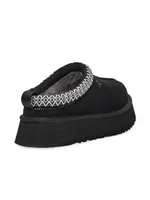 Tazz Suede Platform Slippers