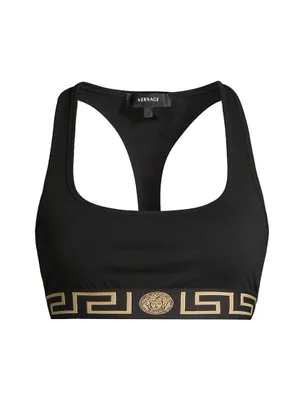 Greca Border Sports Bra