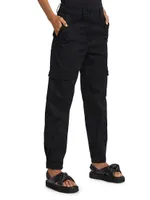 Elian Mid-Rise Stretch Cargo Pants