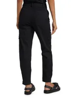 Elian Mid-Rise Stretch Cargo Pants