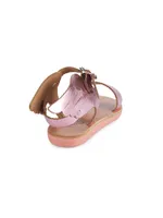 Little Girl's & Ikaria Metallic Sandals