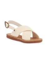 Little Girl's & Maria Soft Leather Sandals