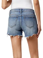 The Ozzie Frayed Maternity Shorts