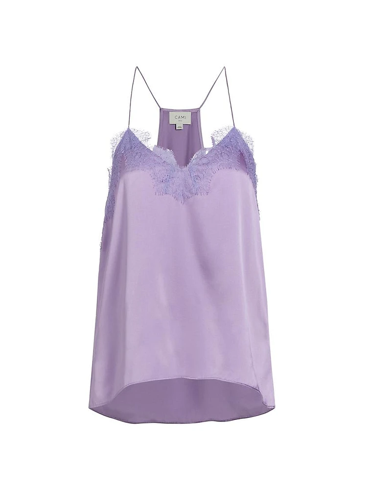 Racer Silk Camisole