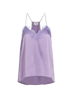 Racer Silk Camisole