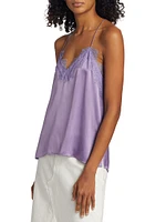 Racer Silk Camisole