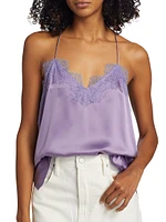 Racer Silk Camisole