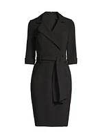 Lucinda Belted Sheath Dress