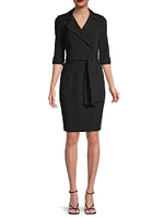 Lucinda Belted Sheath Dress