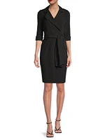 Lucinda Belted Sheath Dress