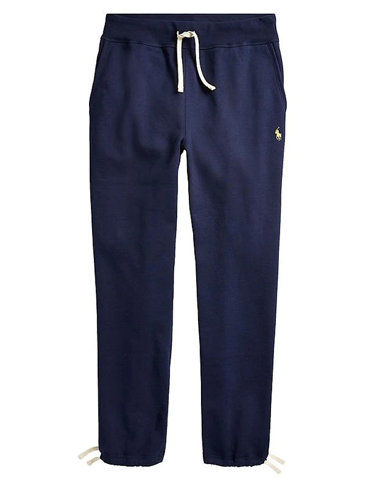 Fleece Drawstring Cuff Sweatpants