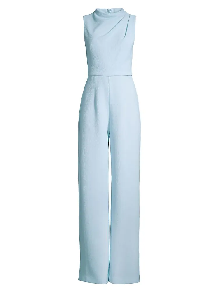 Corrine Gathered Sleeveless Jumpsuit