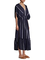 Nunu Plunge-Neck Dress