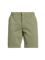 Wanderer Stretch-Cotton Shorts