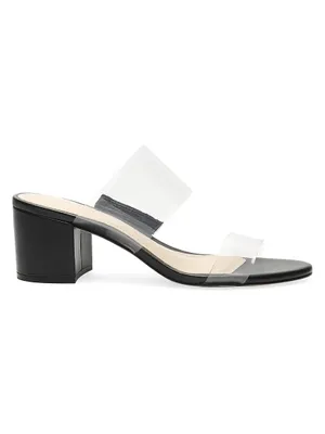 Victorie Vinyl Mules