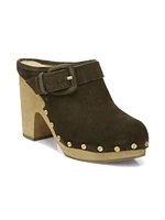 Dacey Suede Clogs