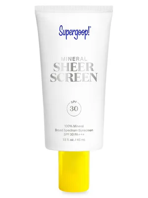 Mineral Sheer Screen SPF 30 100% Broad Spectrum Sunscreen PA+++