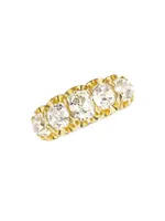 18K Yellow Gold & Vintage Diamond Ring