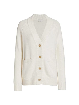 Oversized Wool & Cashmere Cardigan