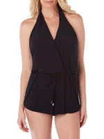 Bianca Solid Swim Romper