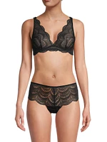 Karma Scalloped Lace Triangle Bra