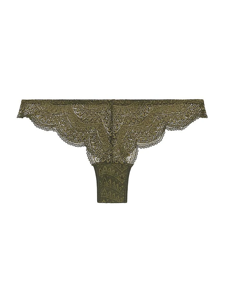 Karma Scalloped Lace Tanga