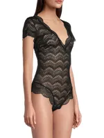 Karma Scalloped Lace Bodysuit