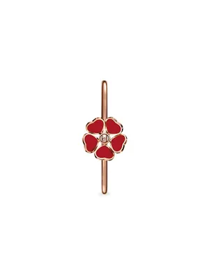 Happy Diamonds Hearts Flower 18K Rose Gold