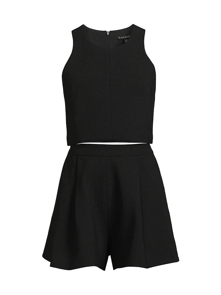 Black Halo x Laurel Berman Sanibel Two-Piece Romper