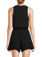 Black Halo x Laurel Berman Sanibel Two-Piece Romper