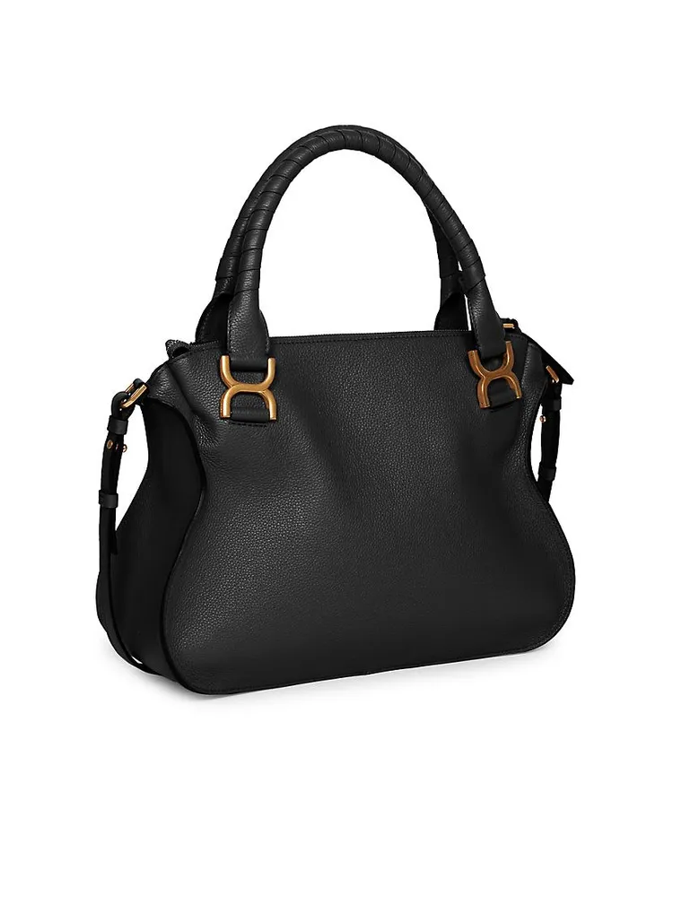 Medium Marcie Leather Satchel