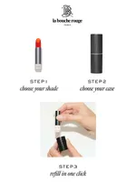 Lipstick Set With Fine Leather Case